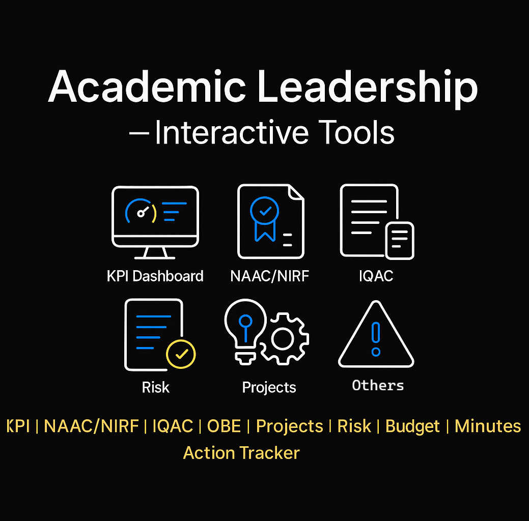 Academic Leadership — Interactive Tools